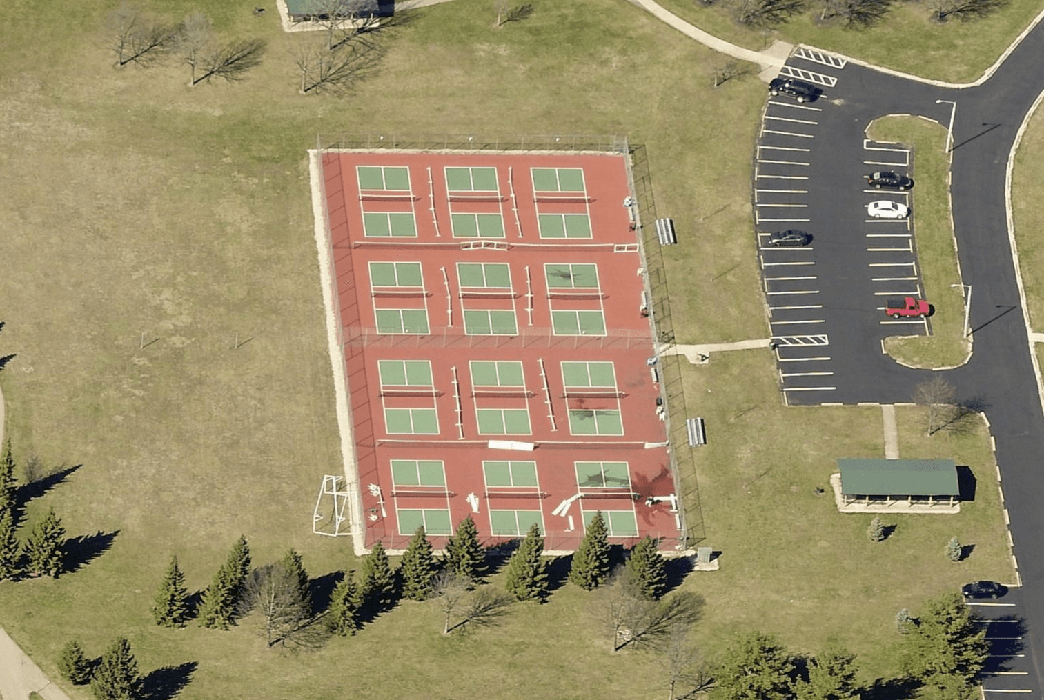 Duke Park pickleball courts