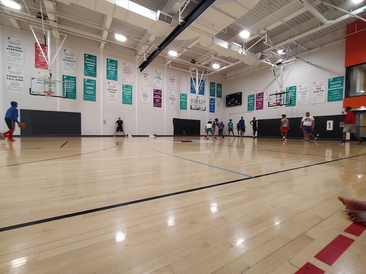 Huntington Avenue YMCA pickleball courts