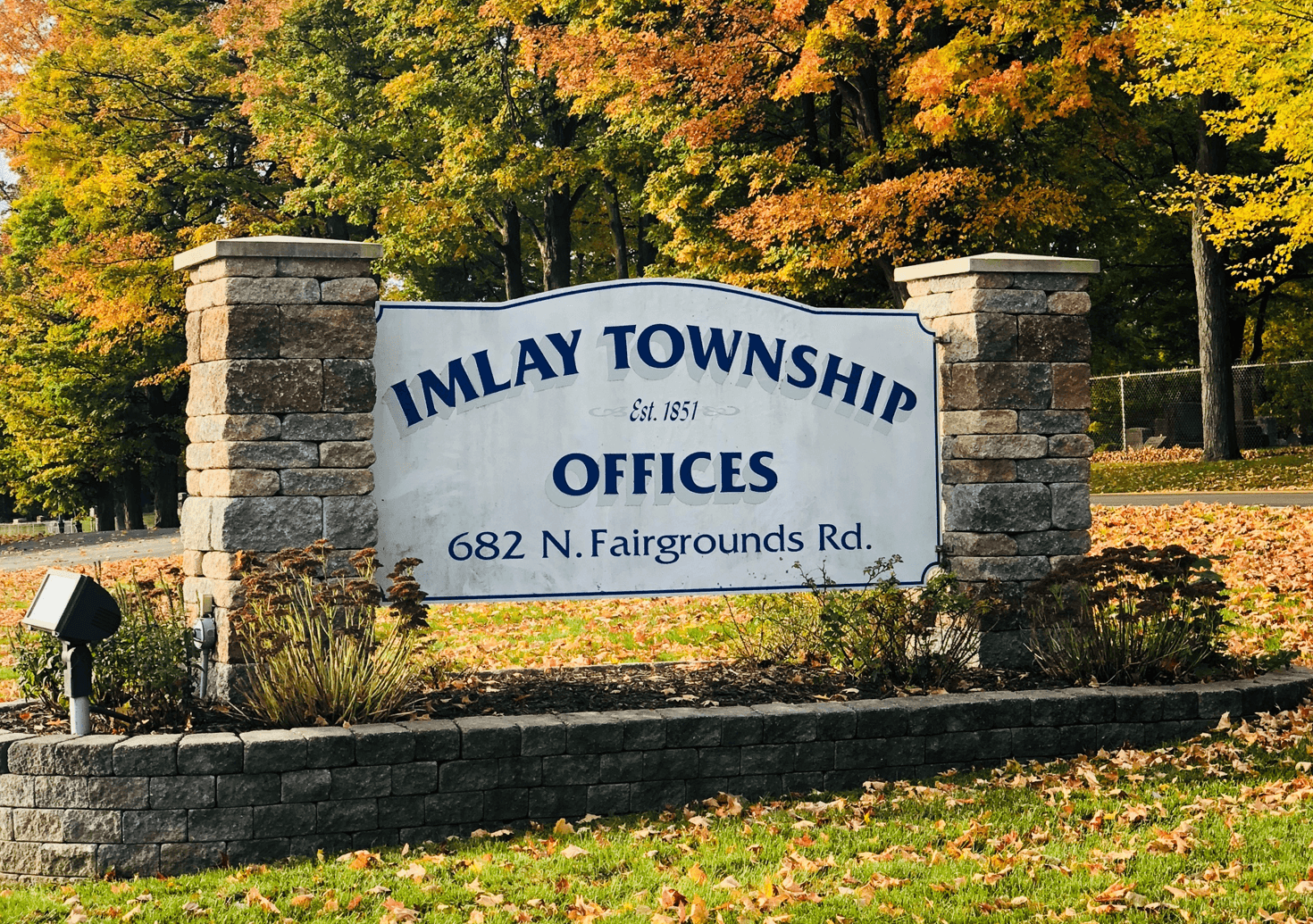 Imlay Township Hall and Parks pickleball courts