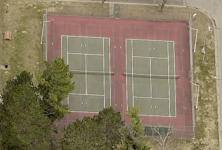 Grussendorf Park pickleball courts