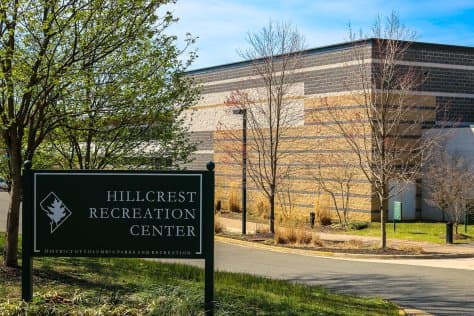 Hillcrest Recreation Center pickleball courts