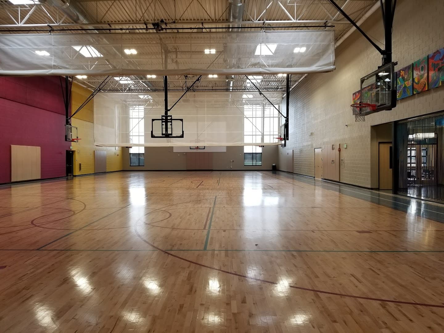 Moorhead Rec Center pickleball courts