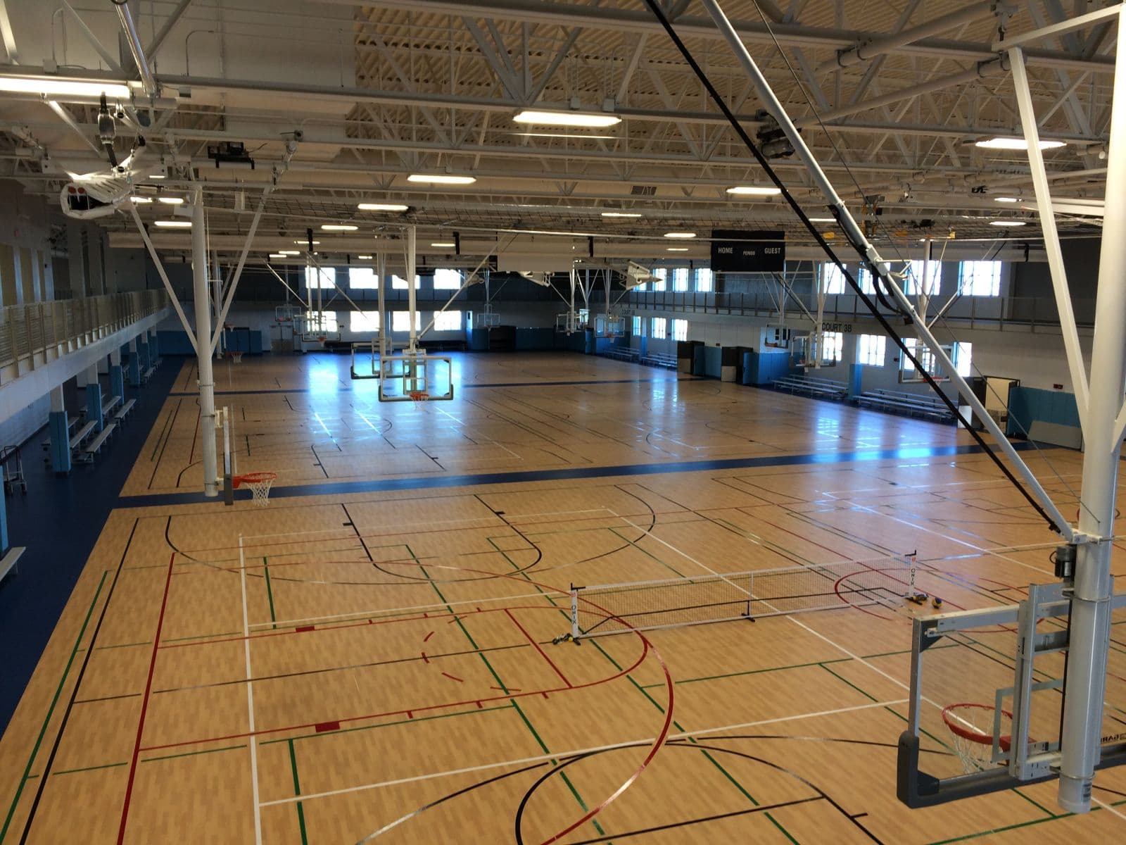 Blue Valley Recreation Center at Hilltop pickleball courts