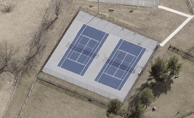 Strasburg Town Park pickleball courts