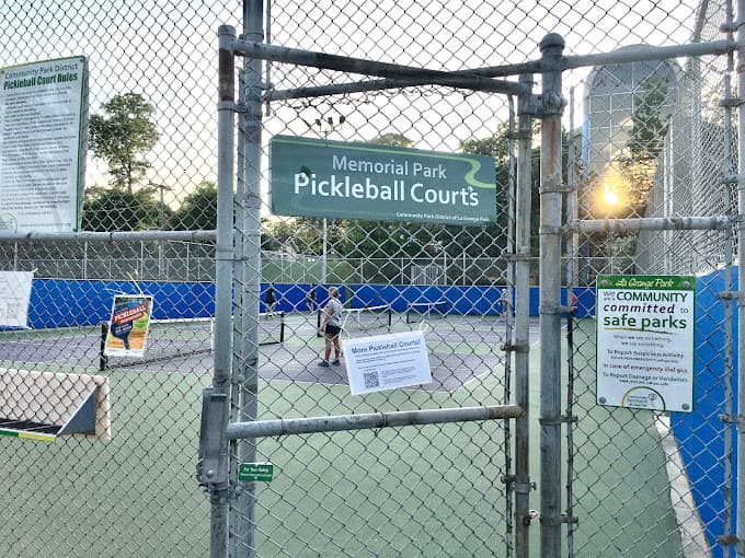 La Grange Park Memorial Park pickleball courts