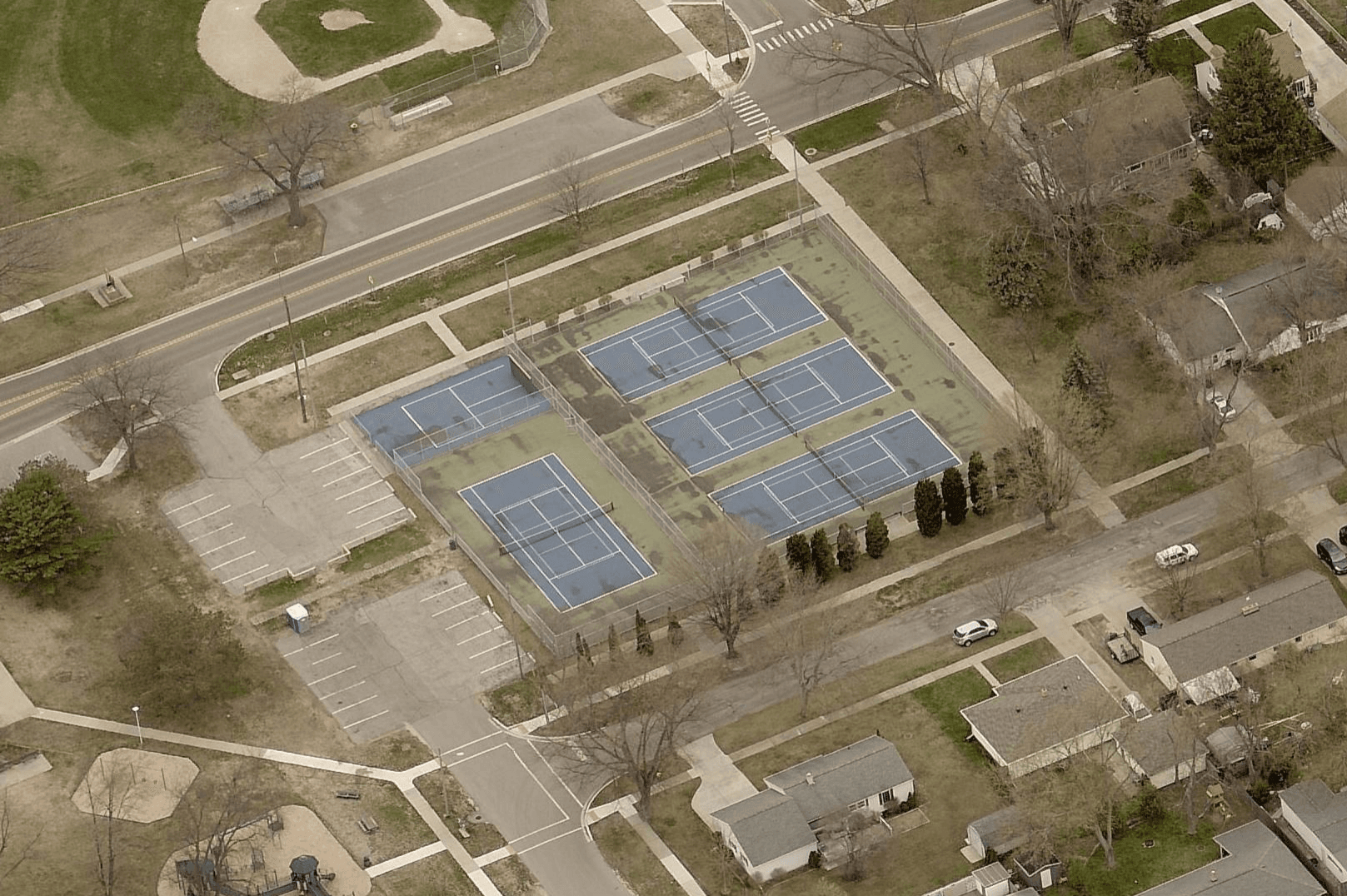 Roosevelt Park pickleball courts