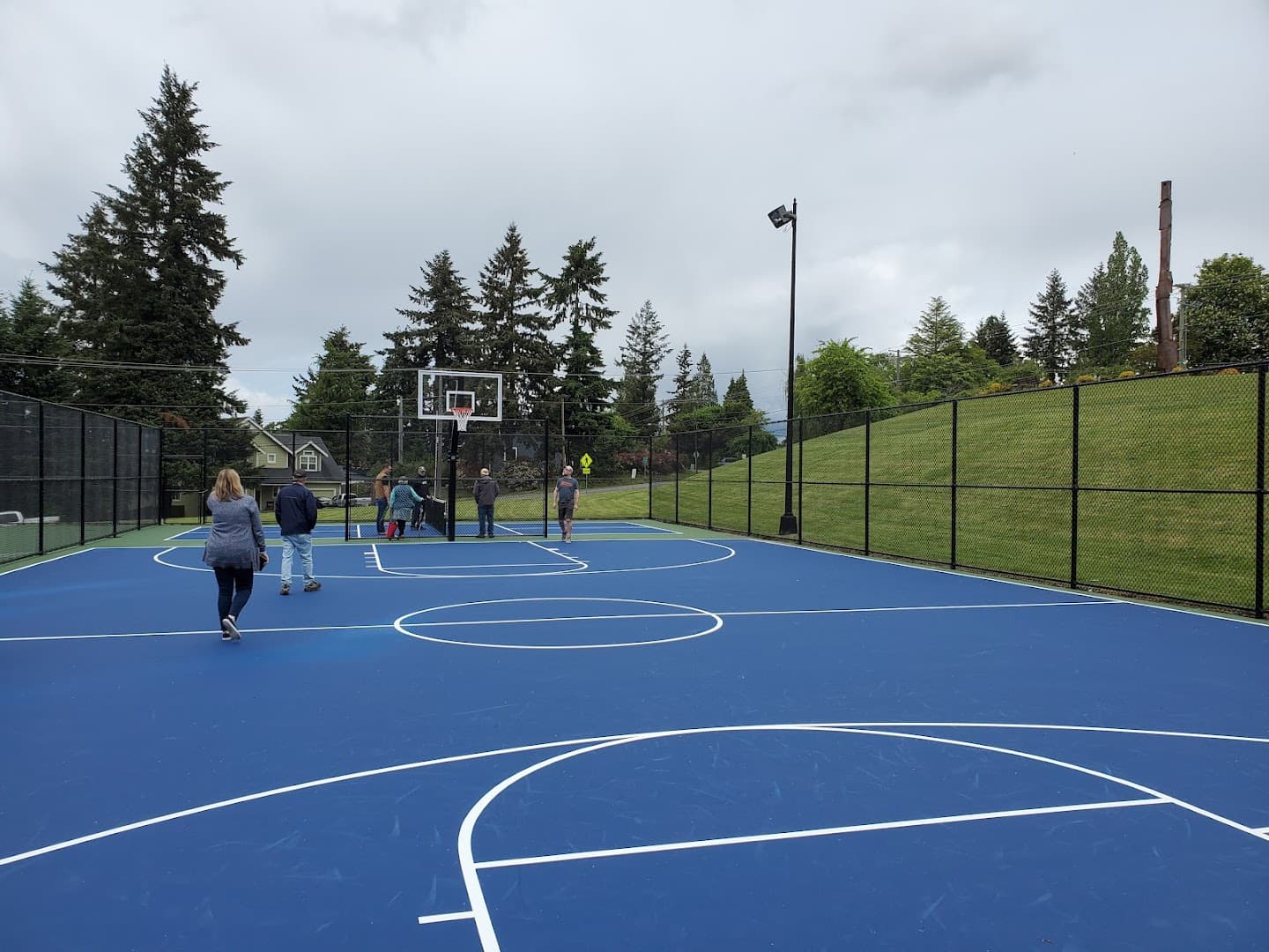 Milton Community Park pickleball courts