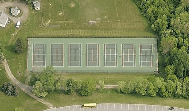 Monument Mountain Regional High School pickleball courts