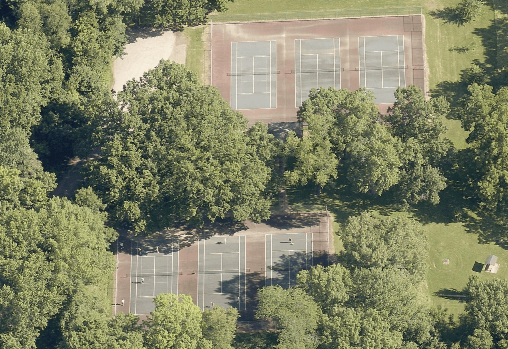 Duck Creek Park pickleball courts