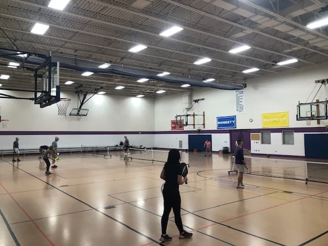 Canton Family YMCA pickleball courts