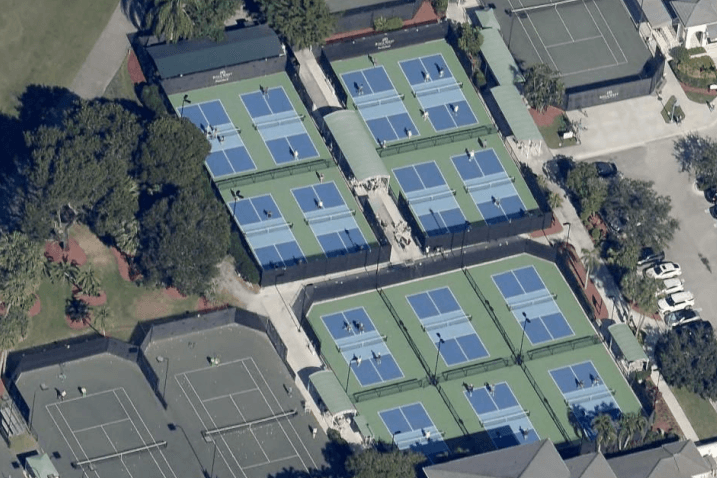 Boca West Country Club pickleball courts