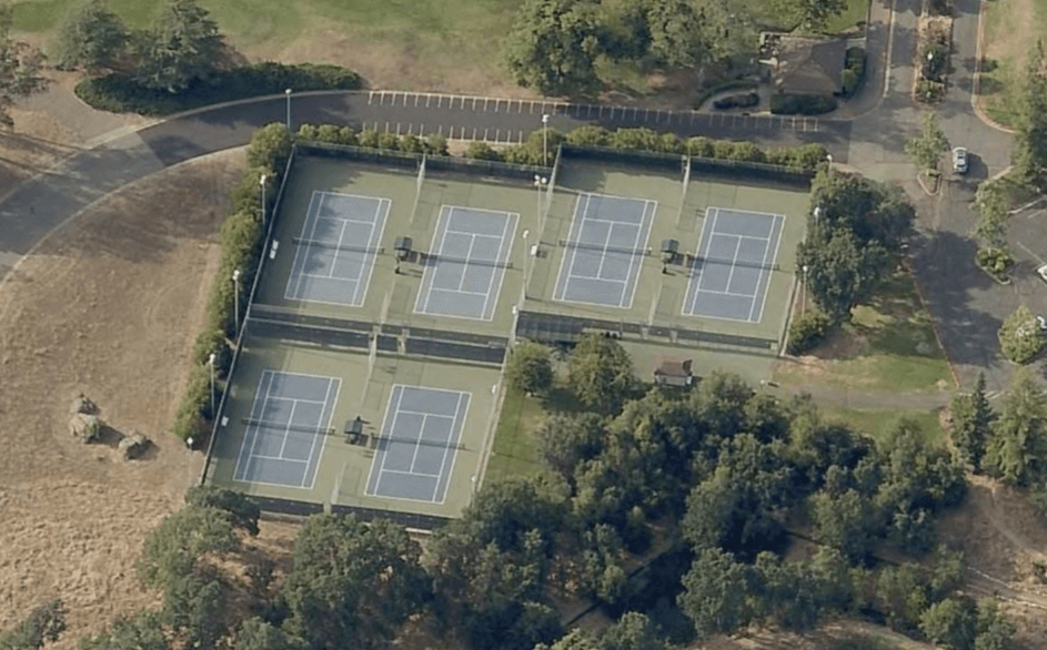 Rancho Murieta Country Club pickleball courts