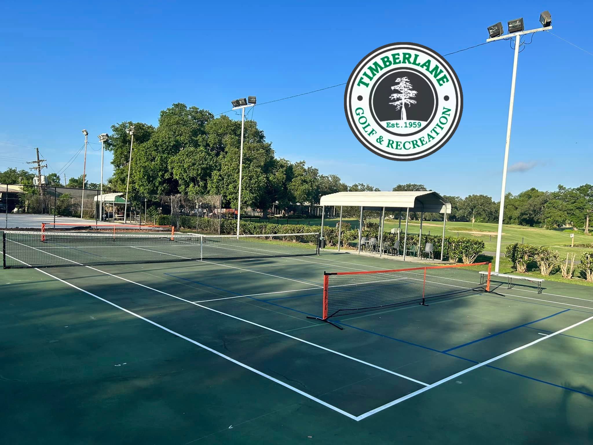 Timberlane Golf & Recreation pickleball courts