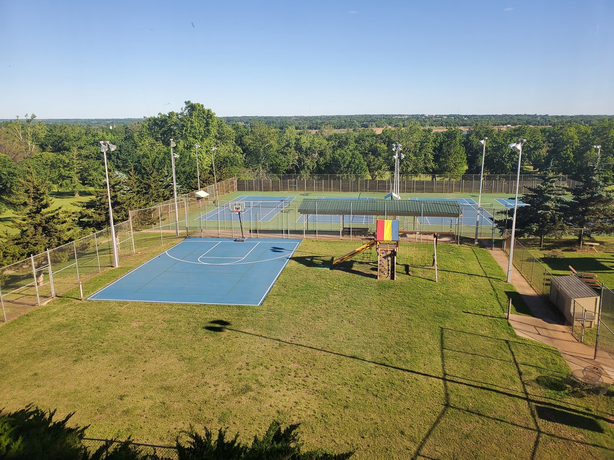 Ponca City Country Club pickleball courts