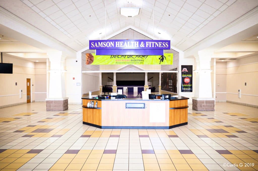 Samson Health and Fitness Center pickleball courts
