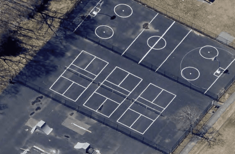 Nickerson Playground pickleball courts