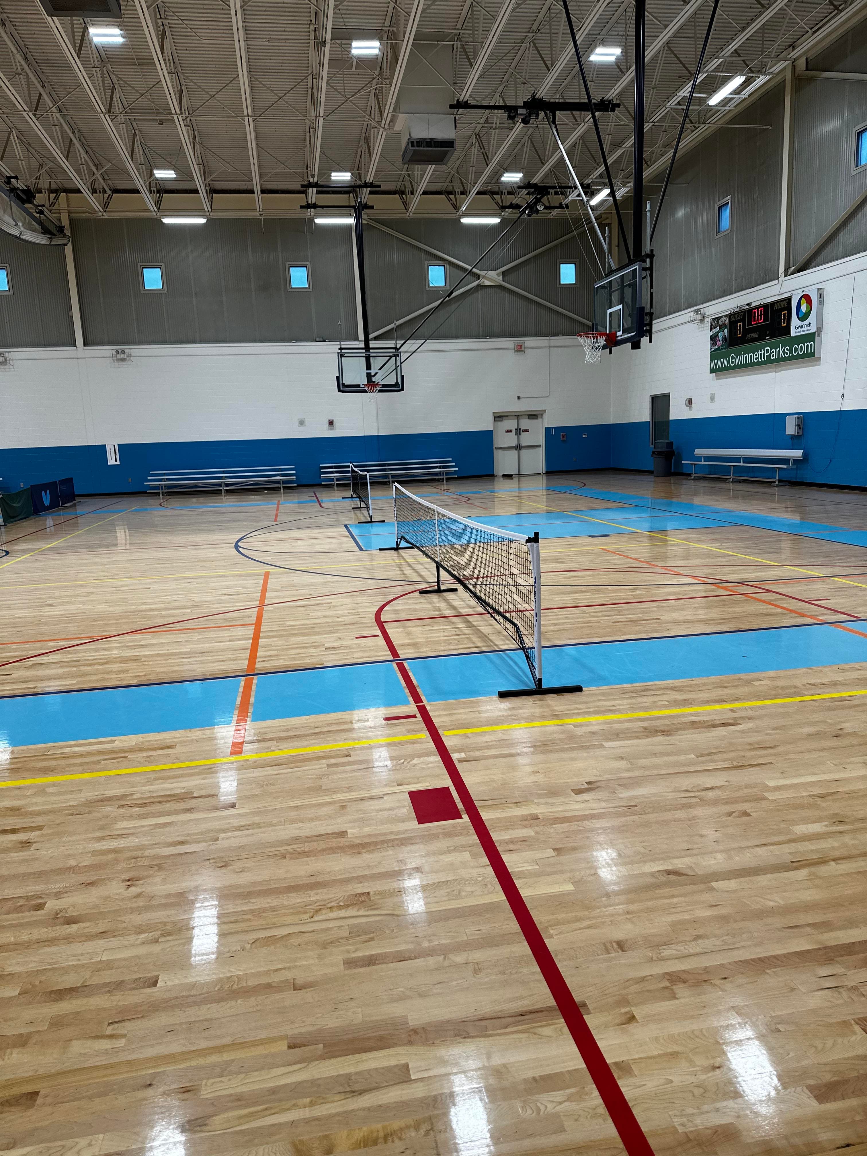 Rhodes Jordan Community Center pickleball courts