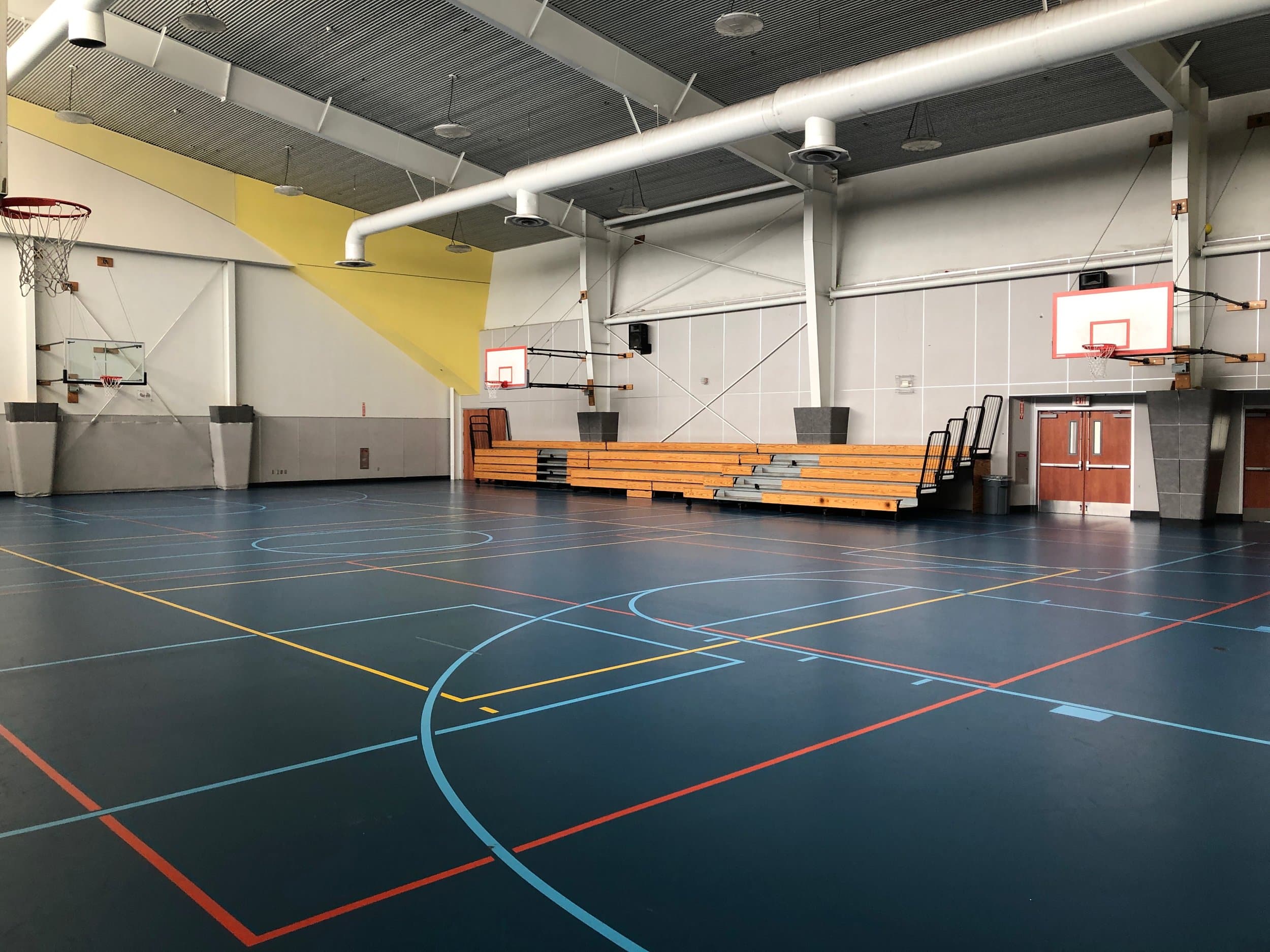 McCombs Gym, Merced County pickleball courts
