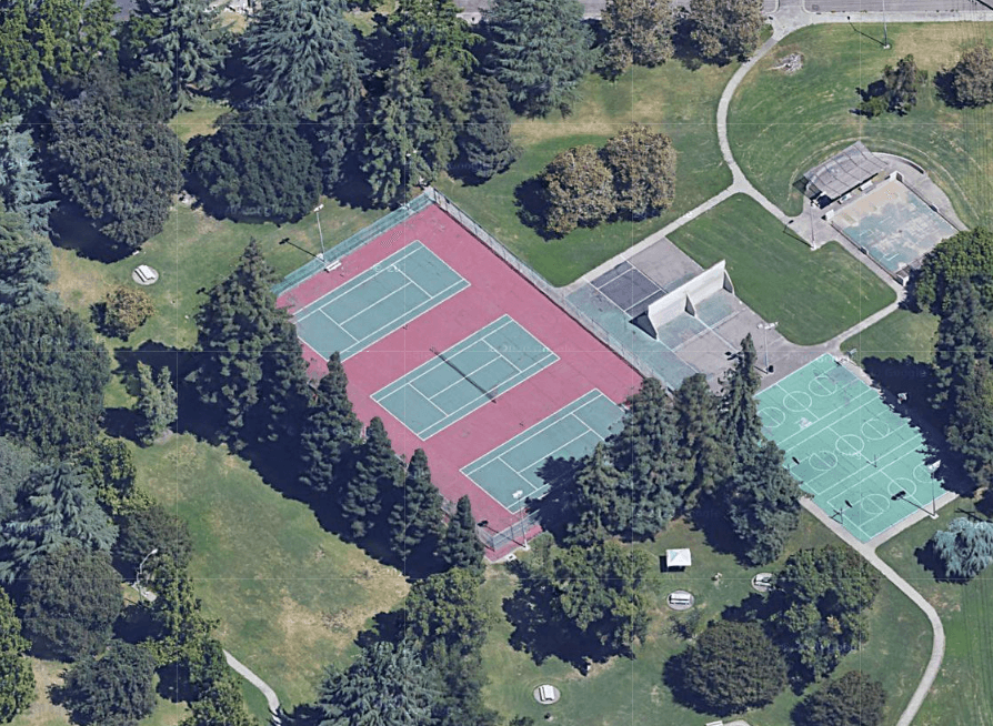 Fritz Grupe Park pickleball courts