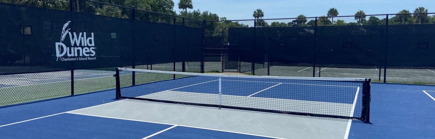 Wild Dunes Tennis Center pickleball courts