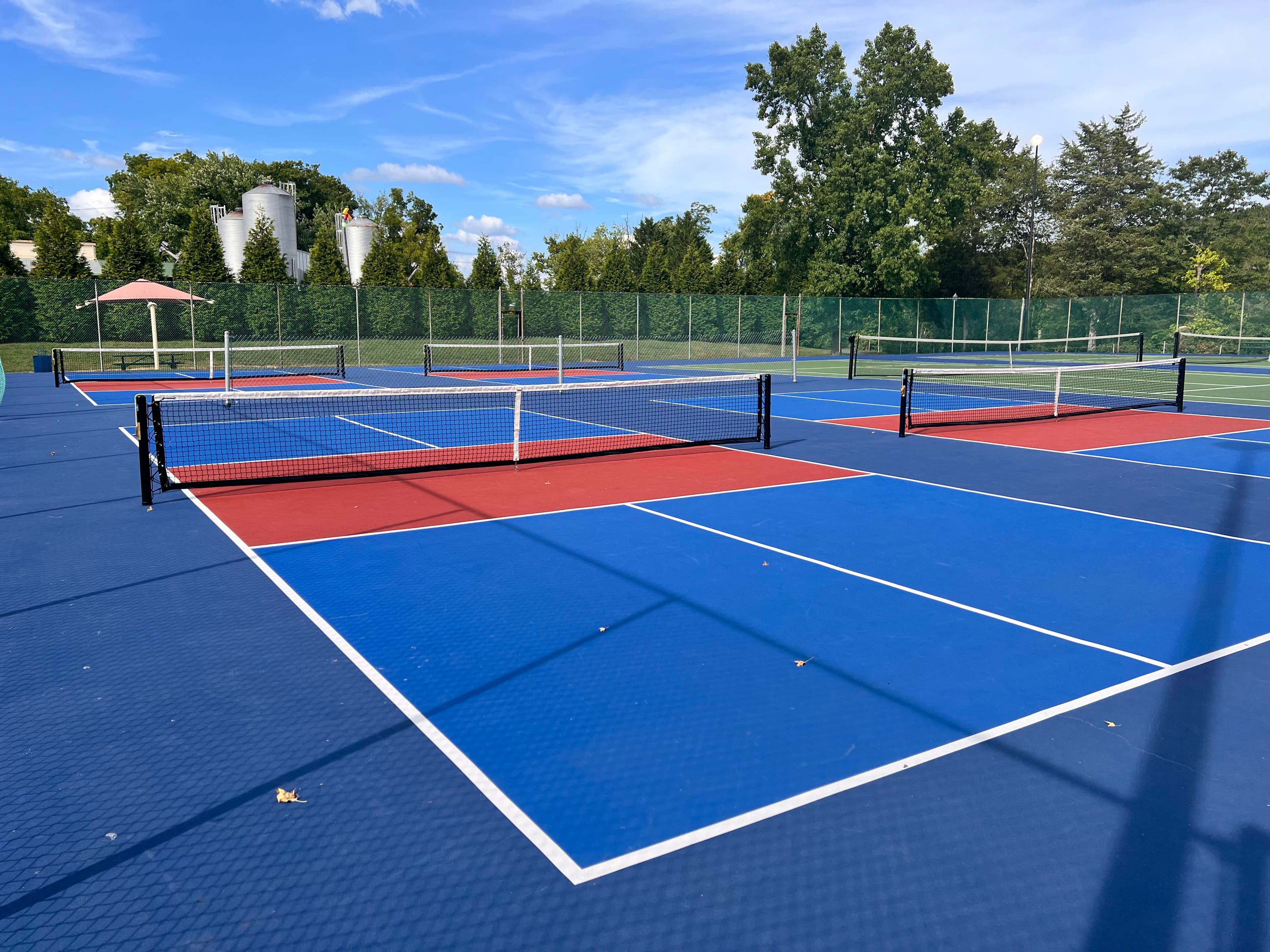 Clinton Lake Front Park pickleball courts