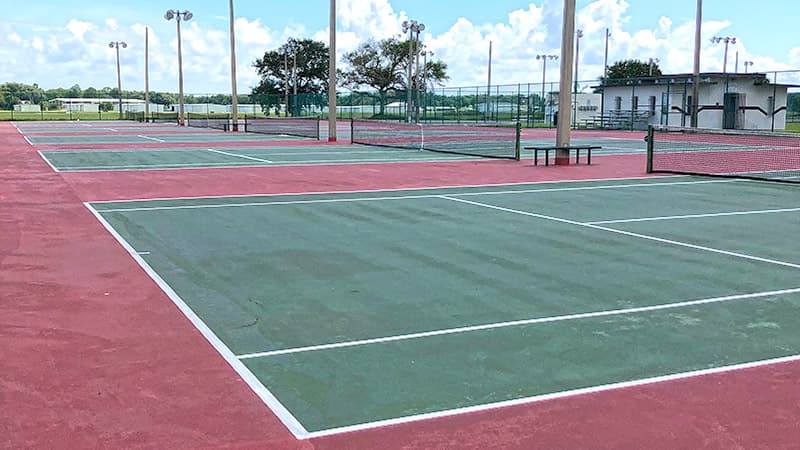 Singleton Courts pickleball courts