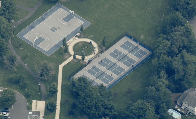 Angela Hibbard Park pickleball courts