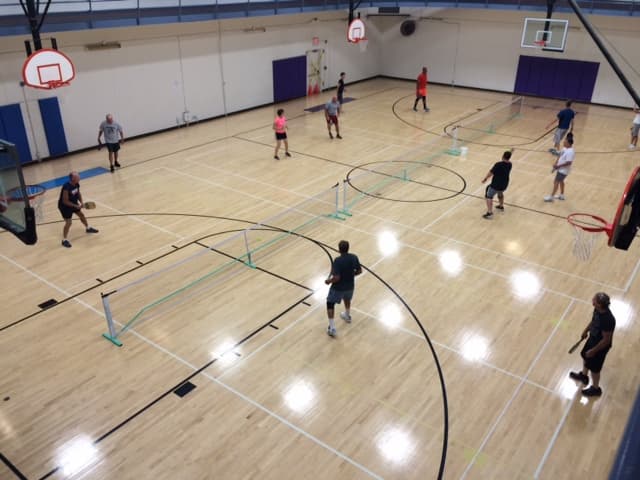 Burlington Area YMCA pickleball courts