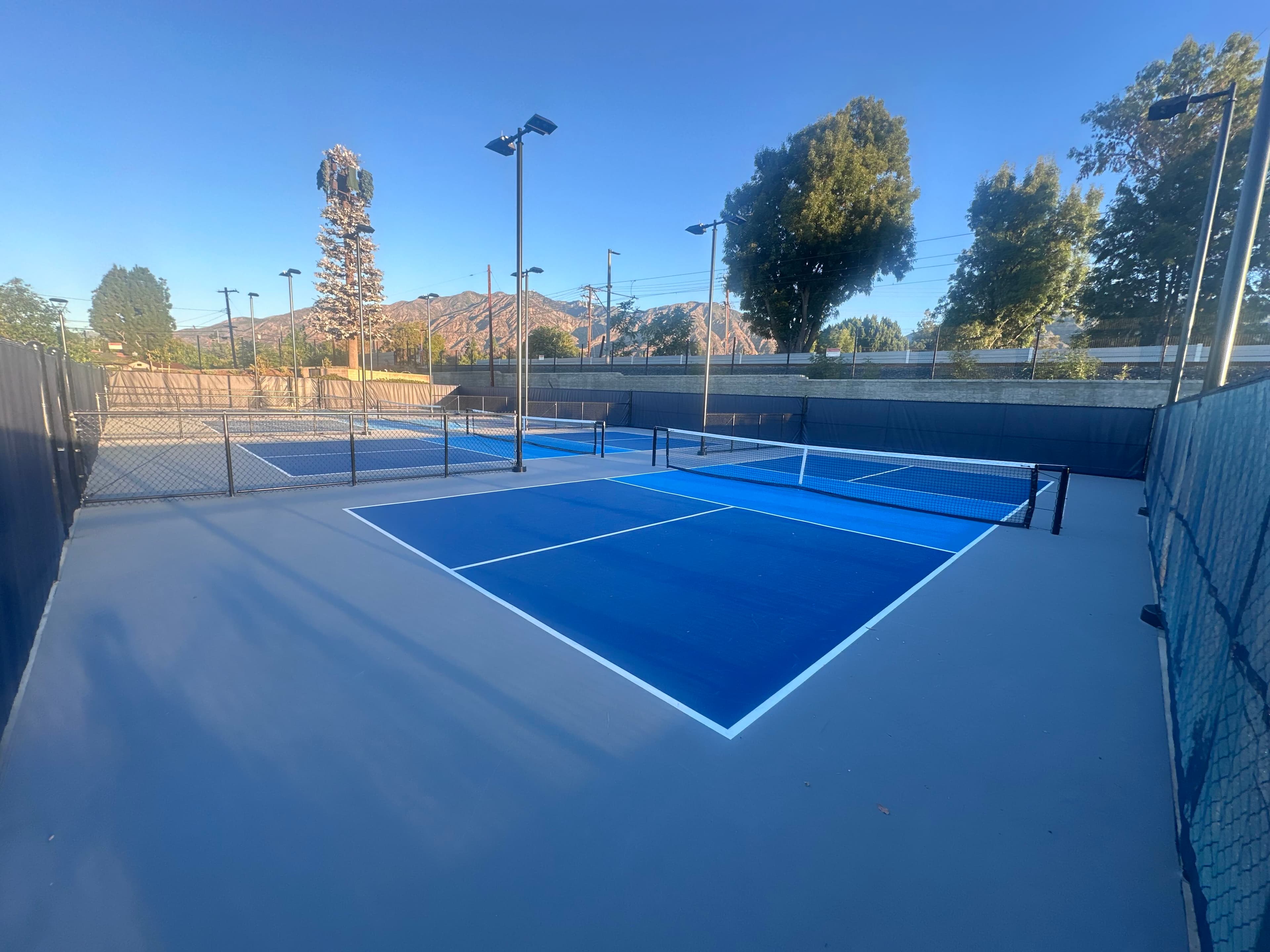 Newcastle Park pickleball courts