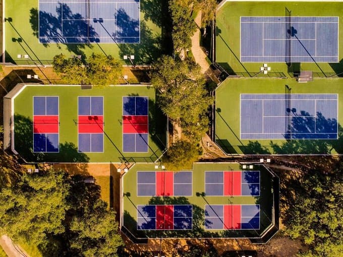 Dominion Country Club pickleball courts