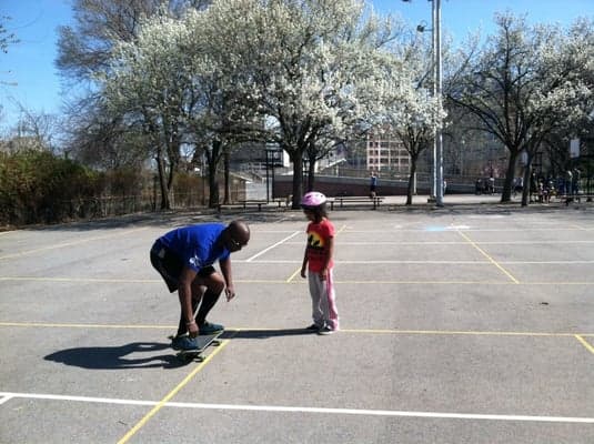 Markward Playground pickleball courts