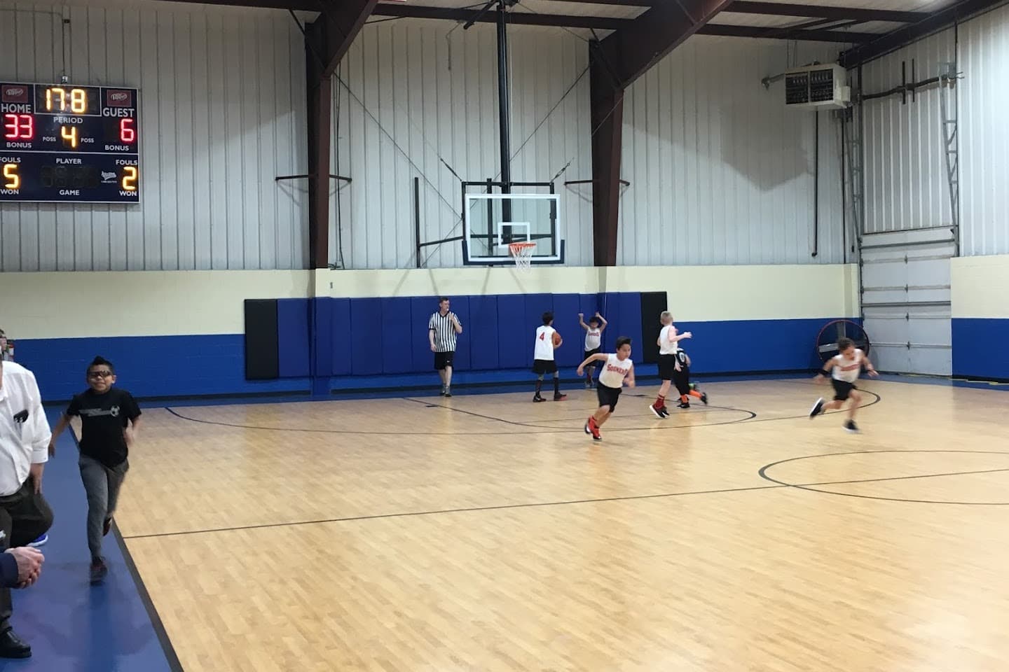 KC Excel Health Club at the Parks Fitness Center pickleball courts