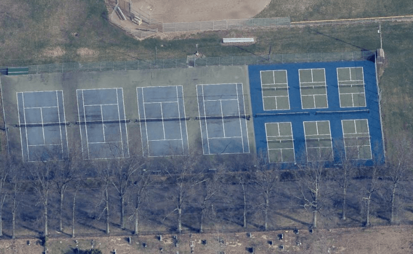 Silver Park pickleball courts