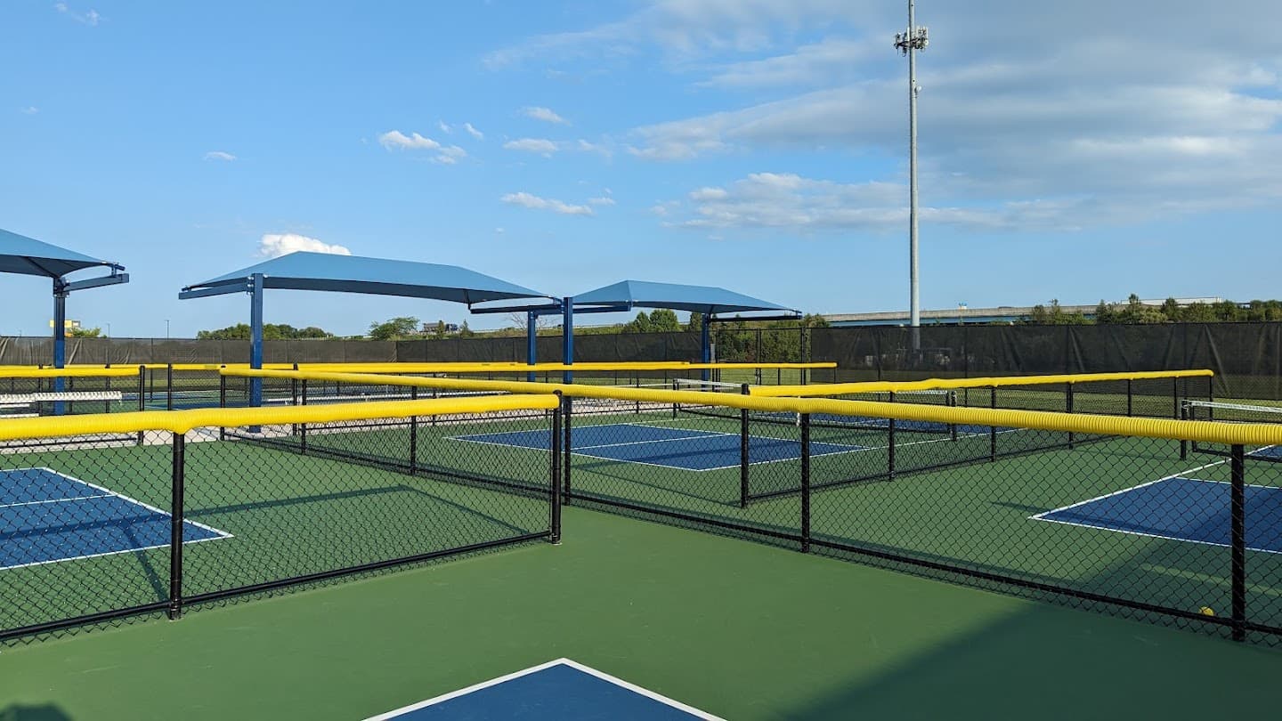 The Welch Family Pickleball Complex pickleball courts