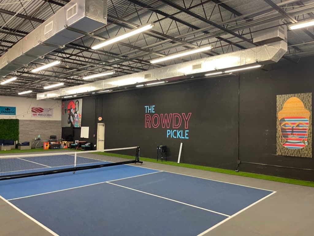 The Rowdy Pickle pickleball courts