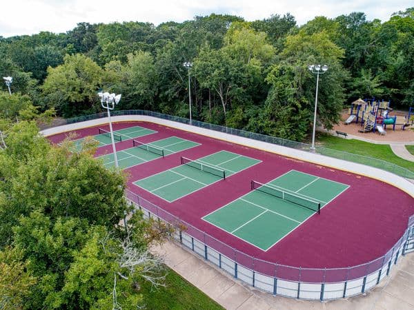 Austin's Colony Park pickleball courts