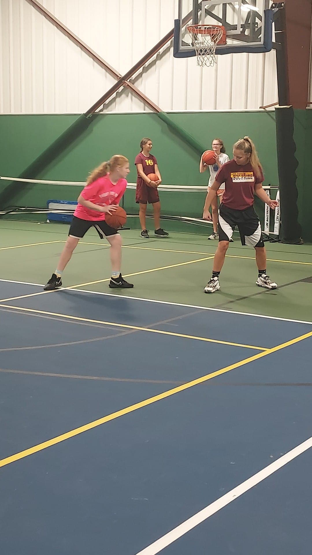 Faribault County Fitness Center pickleball courts
