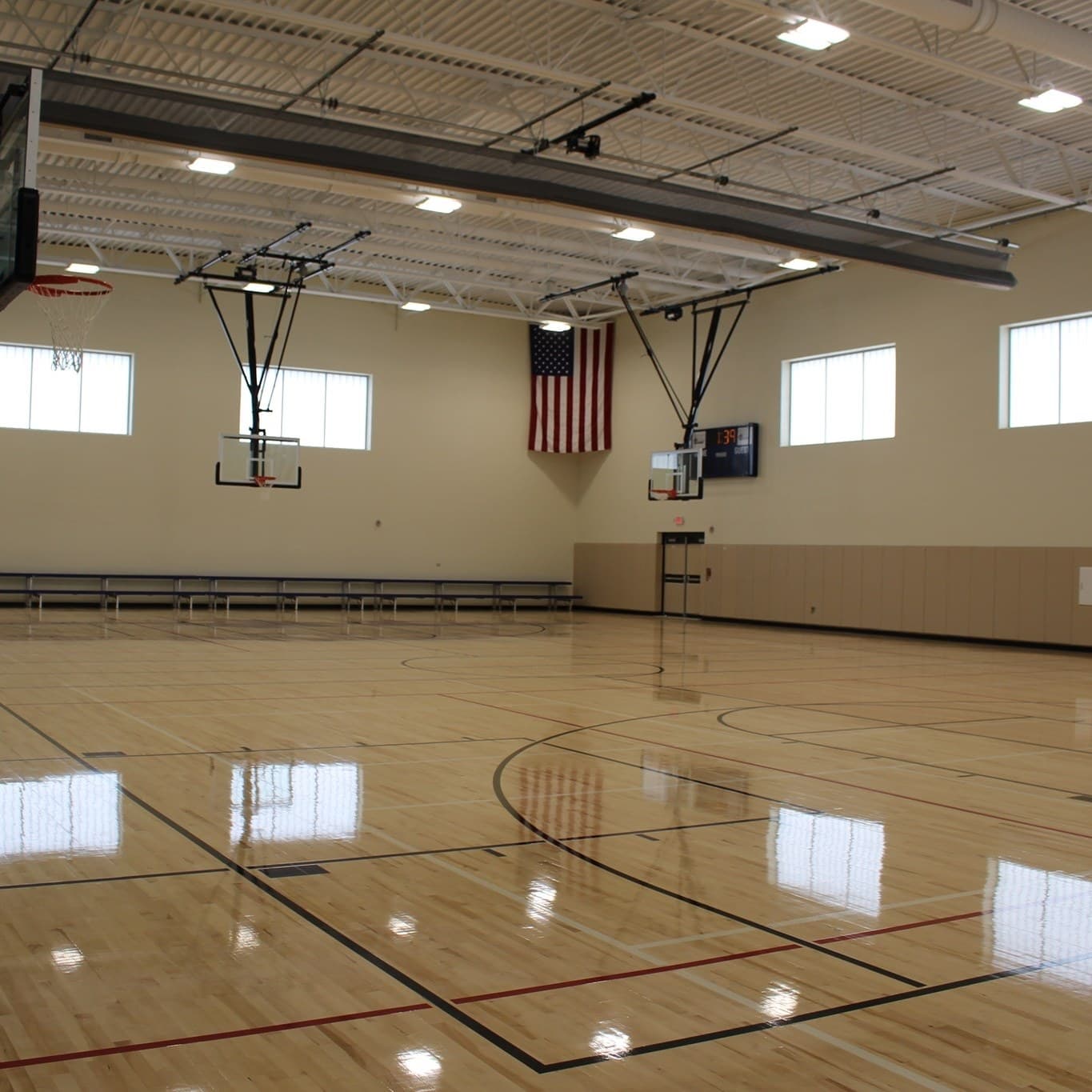 DPCC community center pickleball courts