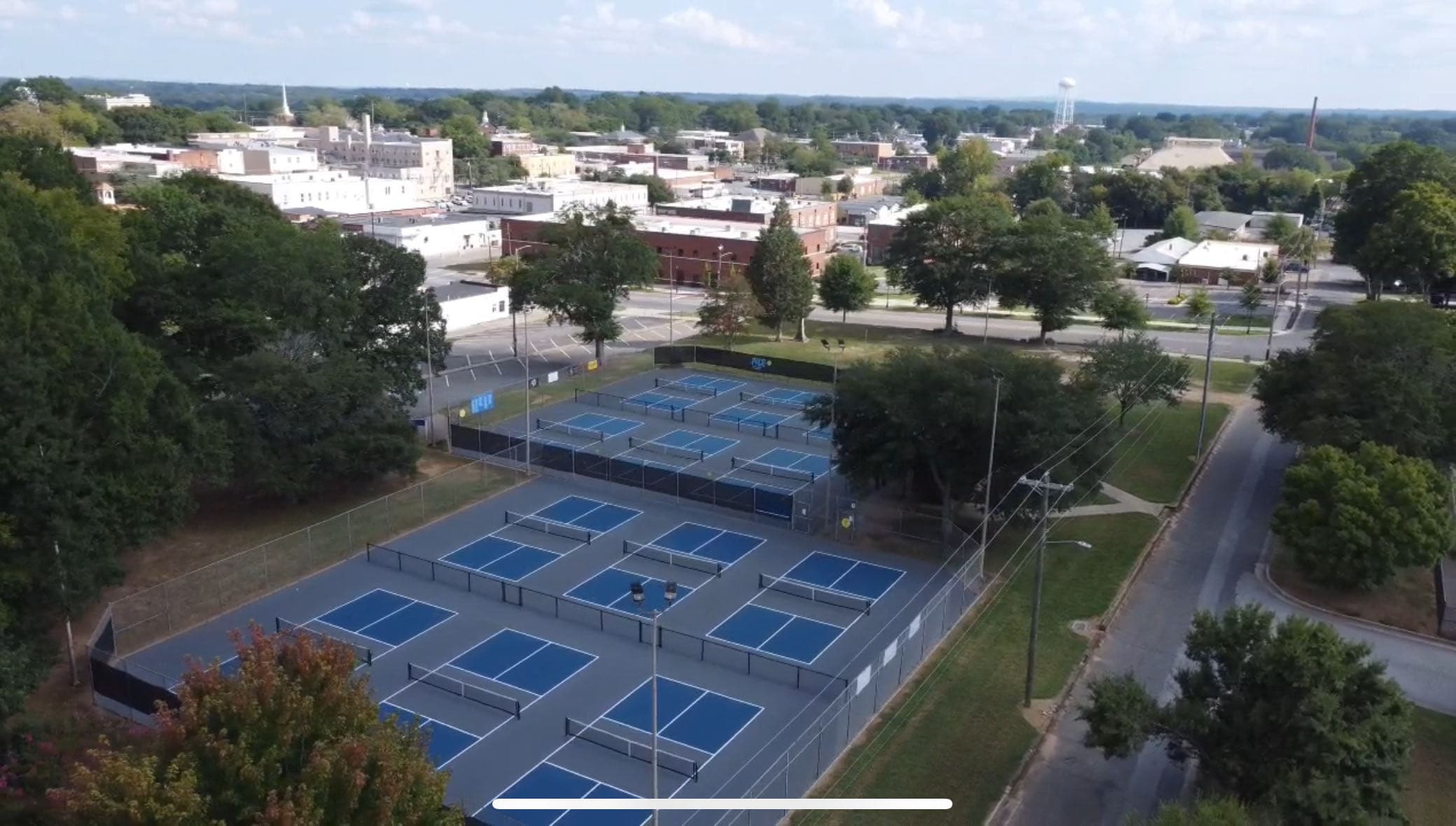 J L Suttle Pickleball Complex pickleball courts