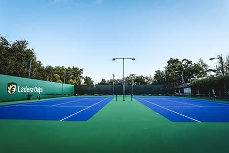 Ladera Oaks pickleball courts