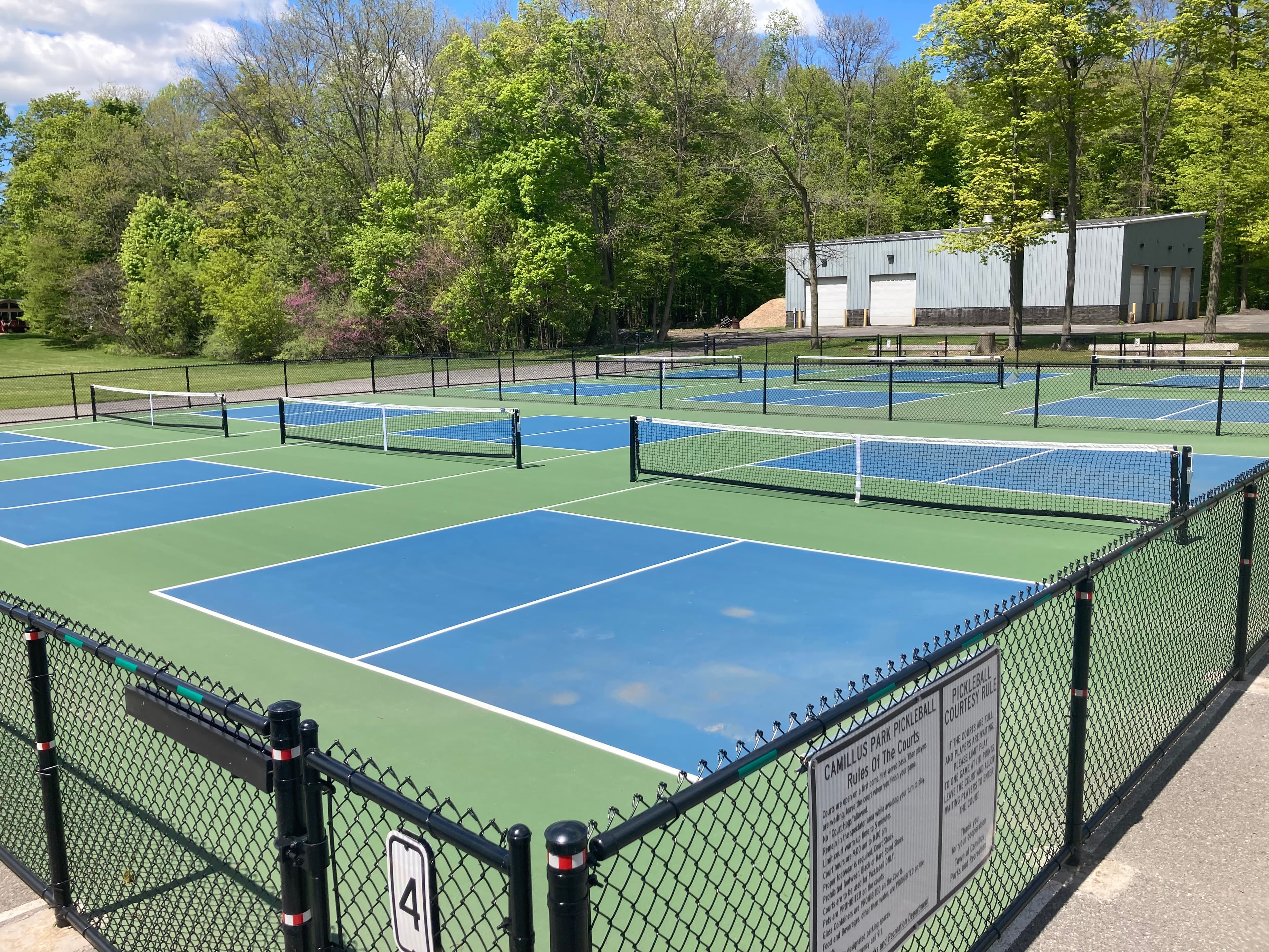 Camillus Park pickleball courts