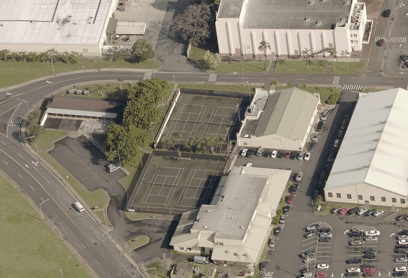Schofield Courts pickleball courts