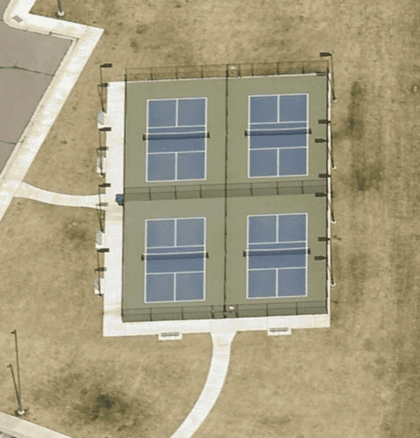 Emma Russell Park pickleball courts