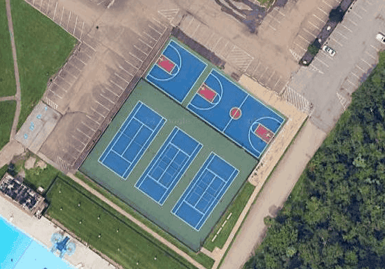 Clever Park pickleball courts