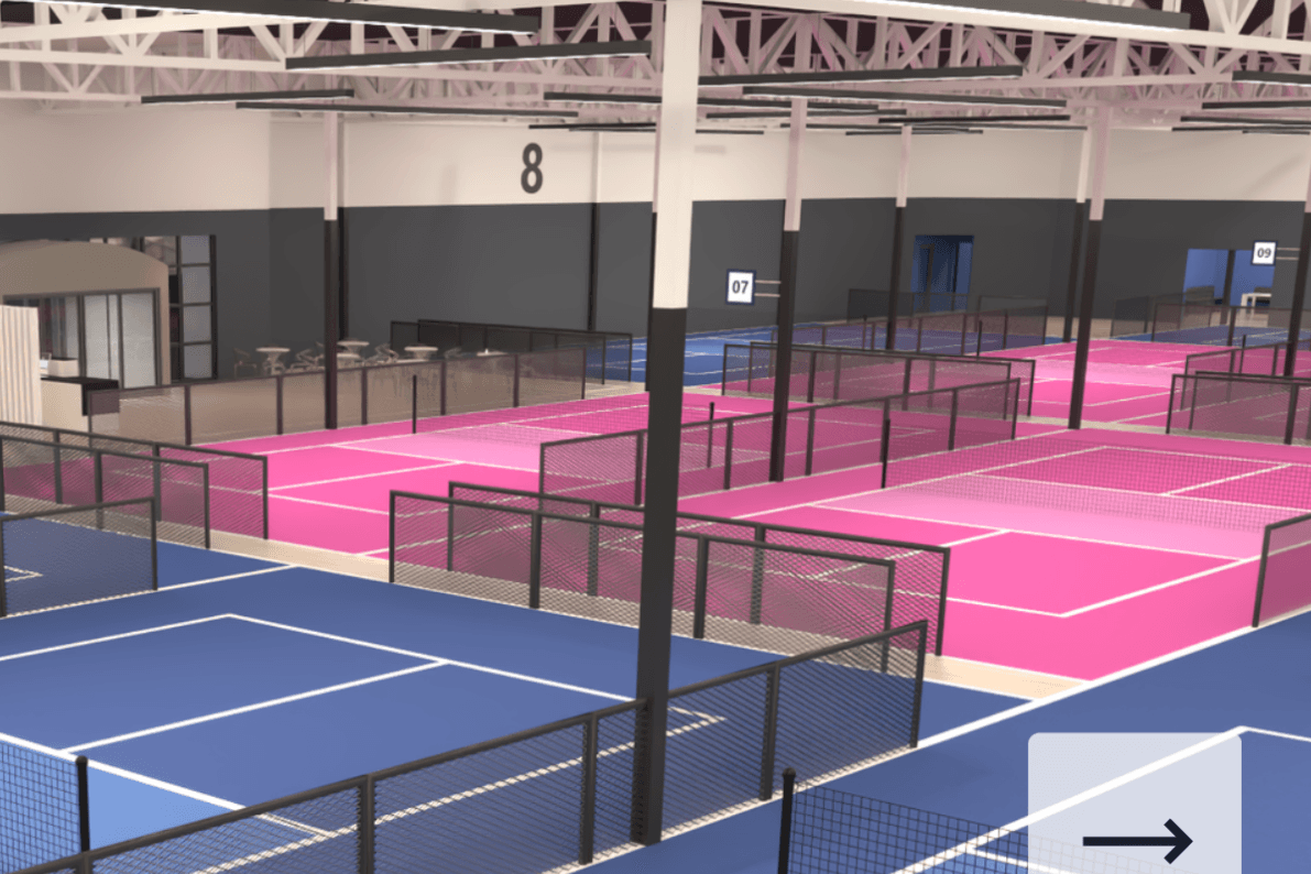 Bellevue Pickleball Club pickleball courts