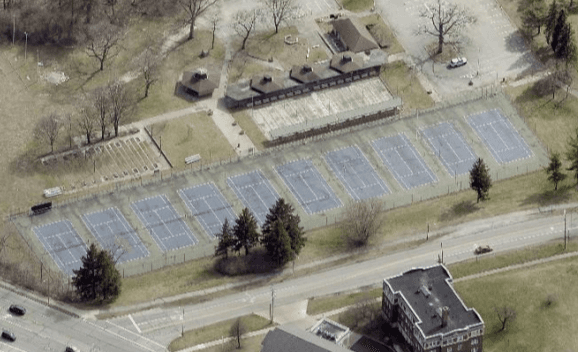 Jermain Park pickleball courts