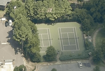 Overton Park pickleball courts