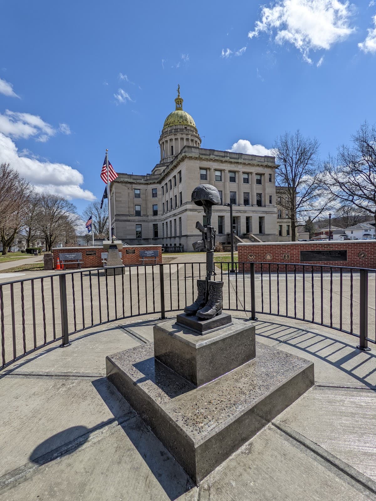 Cortland County Office Building pickleball courts