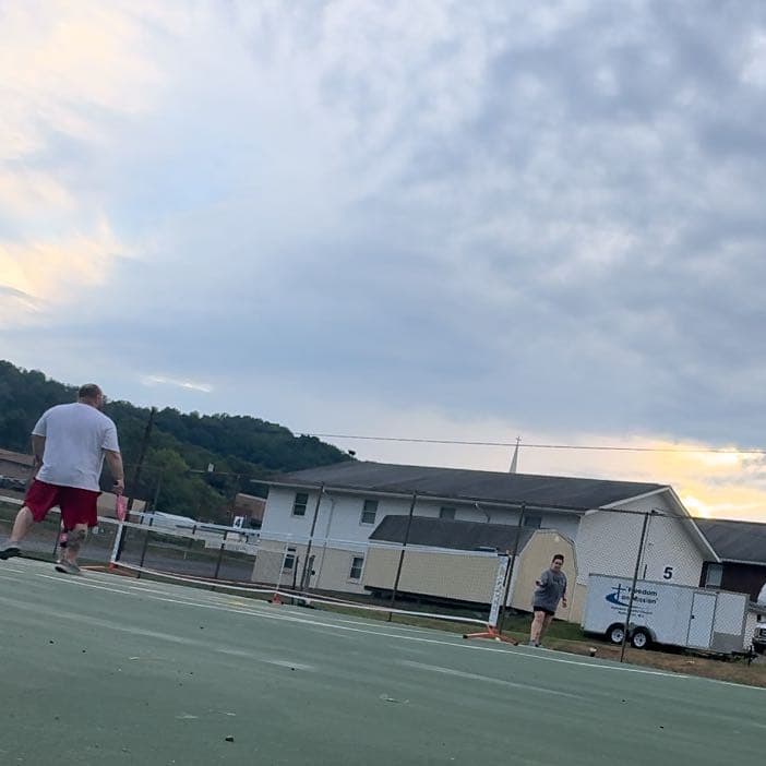 Nutter Fort Park pickleball courts