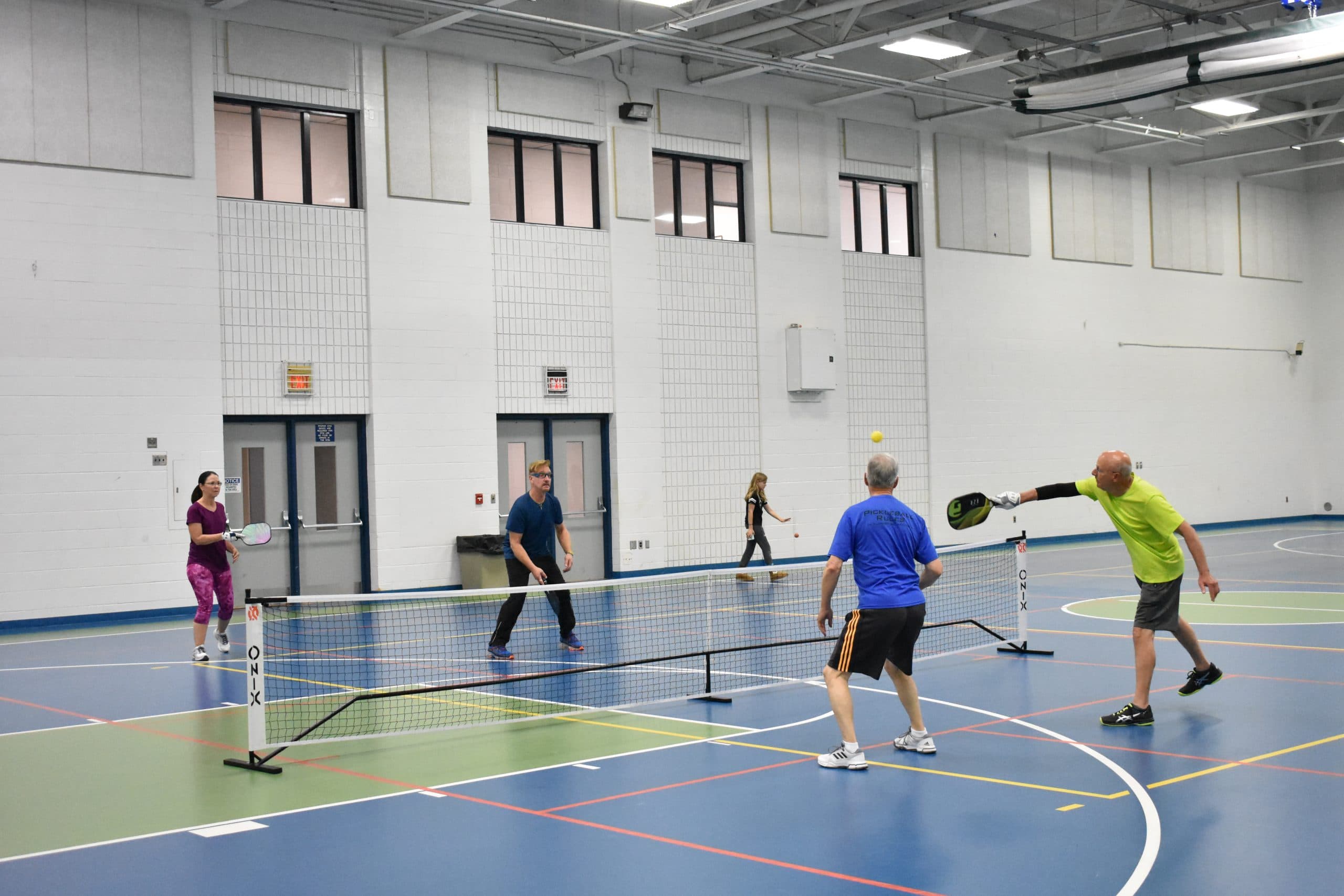 Ludington Area Pickleball Club at West Shore Community College pickleball courts